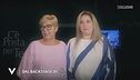 Giovanna e Roberta nel backstage di "C'è posta per te"
