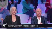 Rudy e Alessandra i professori di Amici