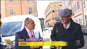 Salvini e i guai della Lega a Porta a Porta on the road