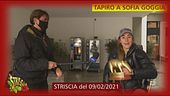 Il Tapiro portafortuna a Sofia Goggia