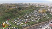 Napoli, il cimitero delle auto abbandonate