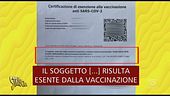 Green Pass, i problemi di chi ha il certificato di esenzione