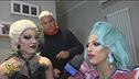Enrico Lucci tra le drag queen