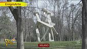 Chiosco scultura, l'opera al Parco Sempione di Milano