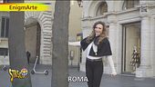 Enigmarte, l'albero di bronzo e marmo a Roma