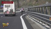 SS 36, ciclisti che rischiano grosso