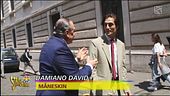 Damiano dei Maneskin a Montecitorio