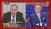 Brindisi e l'intervista a Lavrov, la postura lo tradisce