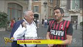 Salvini felice, i festeggiamenti per il Milan