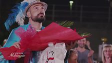 La serenata di Simone per Martina