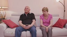 Mario e Giselda, i genitori dello sposo