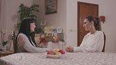 Anna Tatangelo incontra Valentina, la sposa
