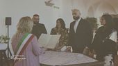 Il matrimonio in comune di Teresa e Pasquale