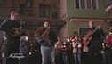 La serenata a sorpresa di Francesco