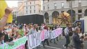 La manifestazione dei No Green pass a Milano