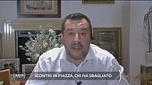 Matteo Salvini: "La violenza non è di destra o di sinistra"
