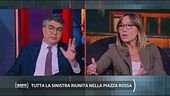 La manifestazione della Cgil a Roma