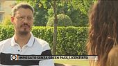 Impiegato senza green pass, licenziato