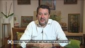 Matteo Salvini: "Quirinale? Ne parliamo a febbraio"