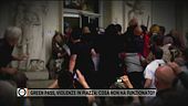Green pass, violenze in piazza