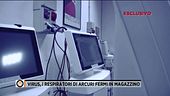 Virus, i respiratori di Arcuri fermi in magazzino