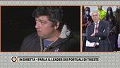 In diretta, parla il leader dei portuali di Trieste
