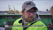 Green pass, la protesta pacifica dei portuali: "Via il certificato"