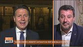Conte difende il reddito di cittadinanza e la replica di Matteo Salvini