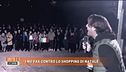 I No Vax contro lo shopping di Natale