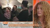 In studio: "Accerchiata e minacciata dai no vax"