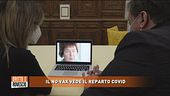 Il No vax vede il reparto covid