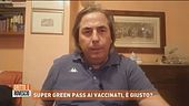 In diretta il no vax che cambia idea dopo il ricovero