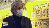 Paolo Del Debbio tra i commercianti di Natale
