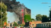 Milano: la tragedia del grattacielo in fiamme