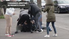 L'arresto di un presunto stalker