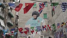 Ciro: "La mia finestra sul murales di Maradona"