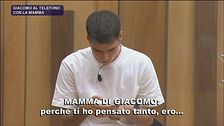 Giacomo al telefono con la mamma - 21 settembre