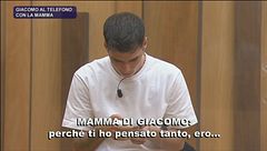 Giacomo al telefono con la mamma - 21 settembre