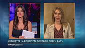 Caterina Fabbrizzi la poliziotta contro il green pass