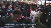 Super green pass, la protesta a Milano