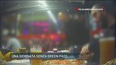 Una giornata senza green pass