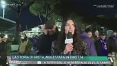 La storia di Greta, molestata in diretta