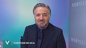 Massimo Boldi e il saluto di Christian De Sica