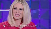 Michelle Hunziker ricorda Raffaella Carrà