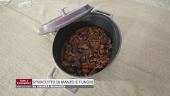 Stracotto di manzo e funghi