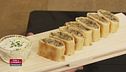 Strudel con verdure di stagione e Crostata con ricotta e amarene