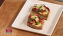 French toast con carpione di trota