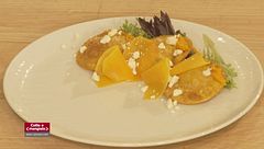 Ravioli di zucca fritti