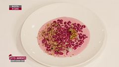 Spatzle con gorgonzola e barbabietola