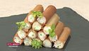 Cannoli croccanti, crespelle ai funghi e mombolini alla bresciana